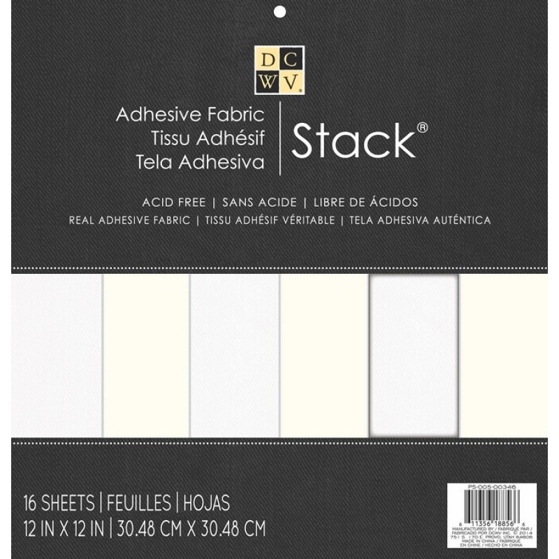 Adhesive Fabric Stack 12x12
