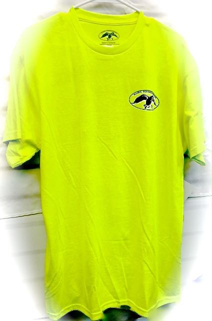 DC Louisiana Camo Duck SS Tee Safety Green - Asst Sizes