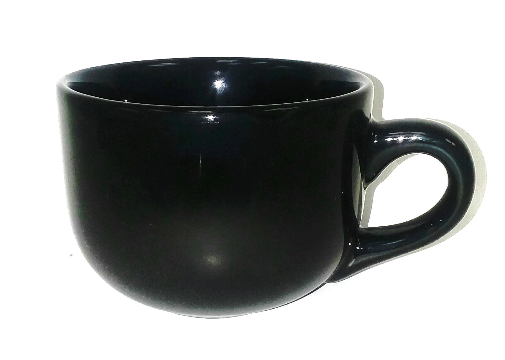 (image for) Ceramic Latte Mug Black