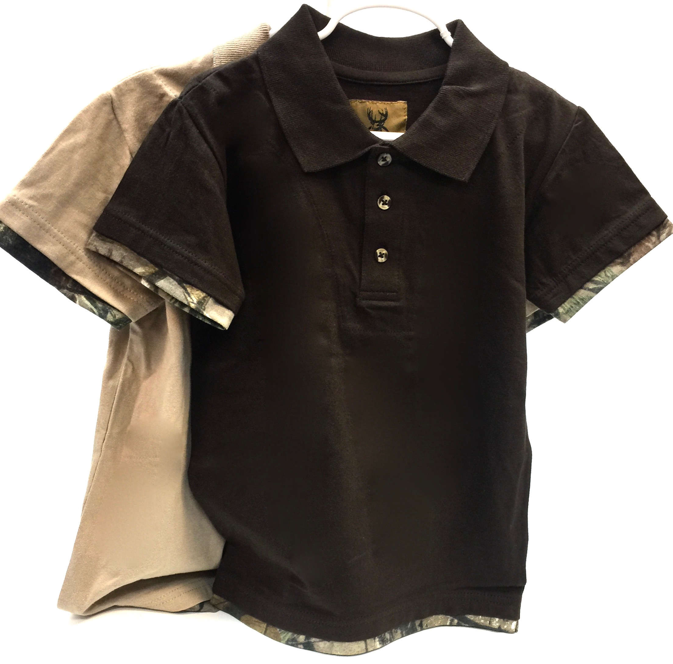 2Fer Polo Shirt Short Sleeve - Youth