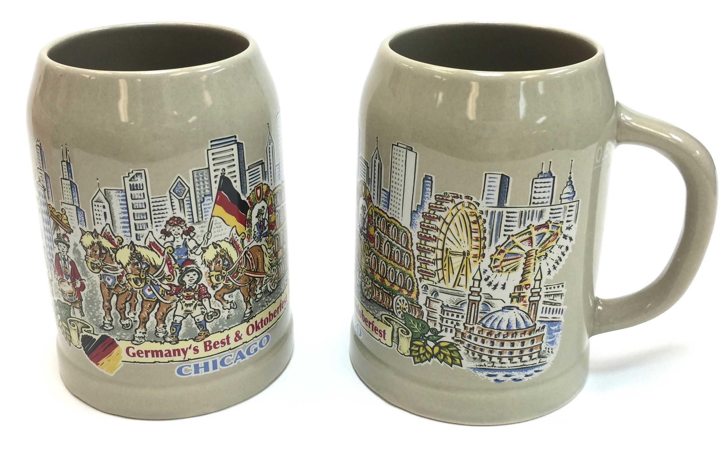 (image for) Chicago Beer Stein 1/2 Liter