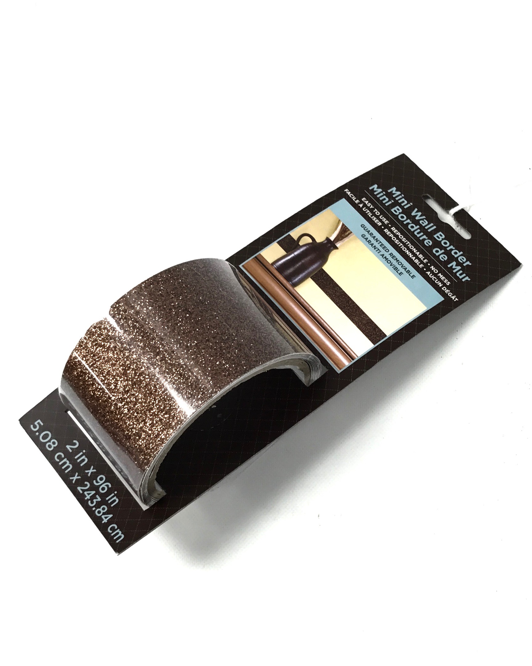 (image for) Solid Brown Glitter Trim