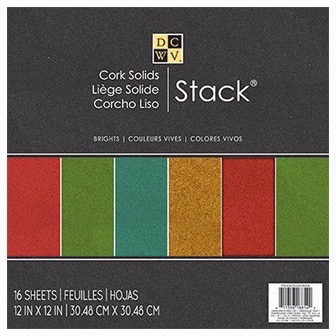PPR Pad 12x12 Cork Solids Stack