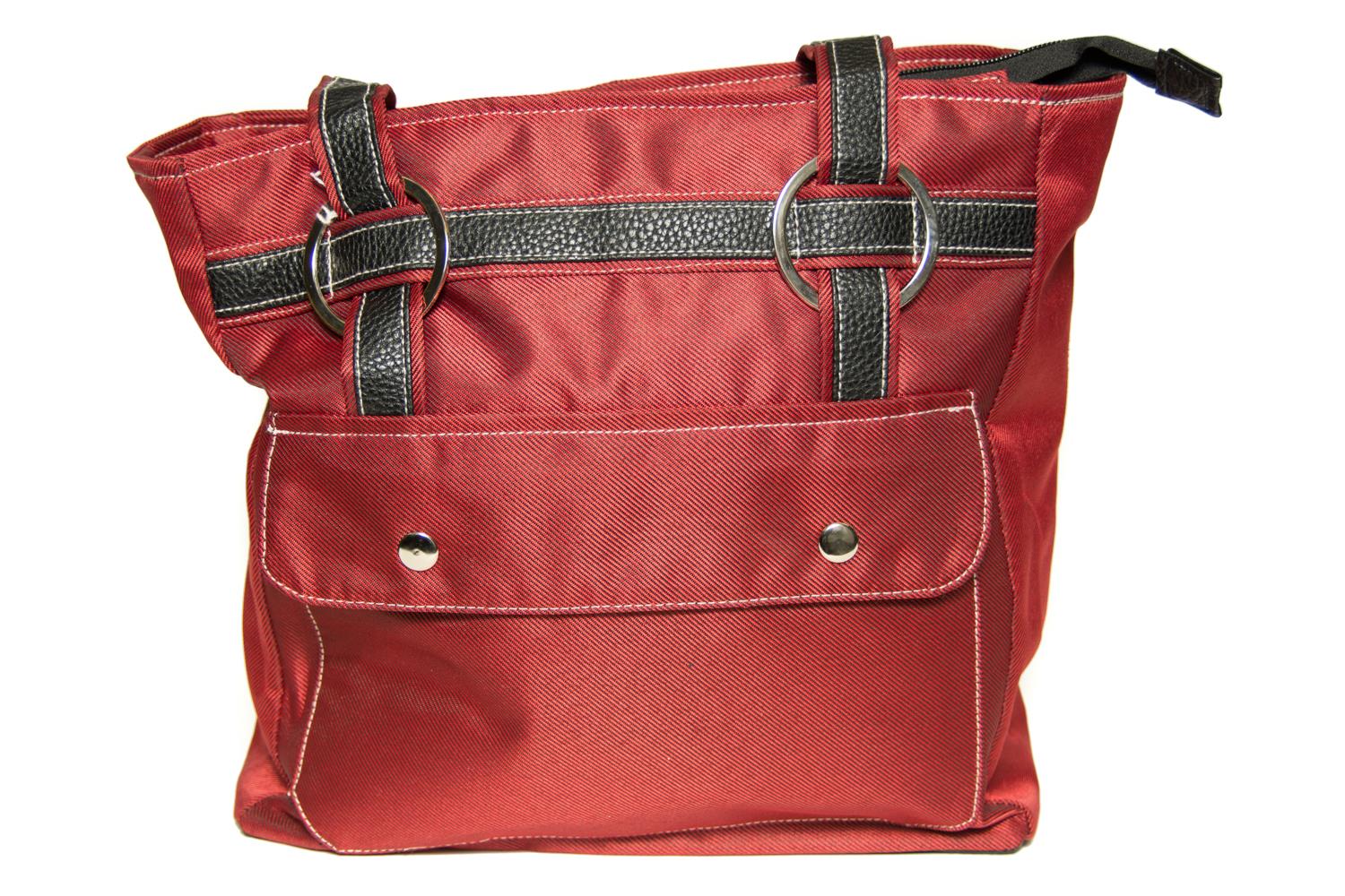 Glamour Tote Red/Black