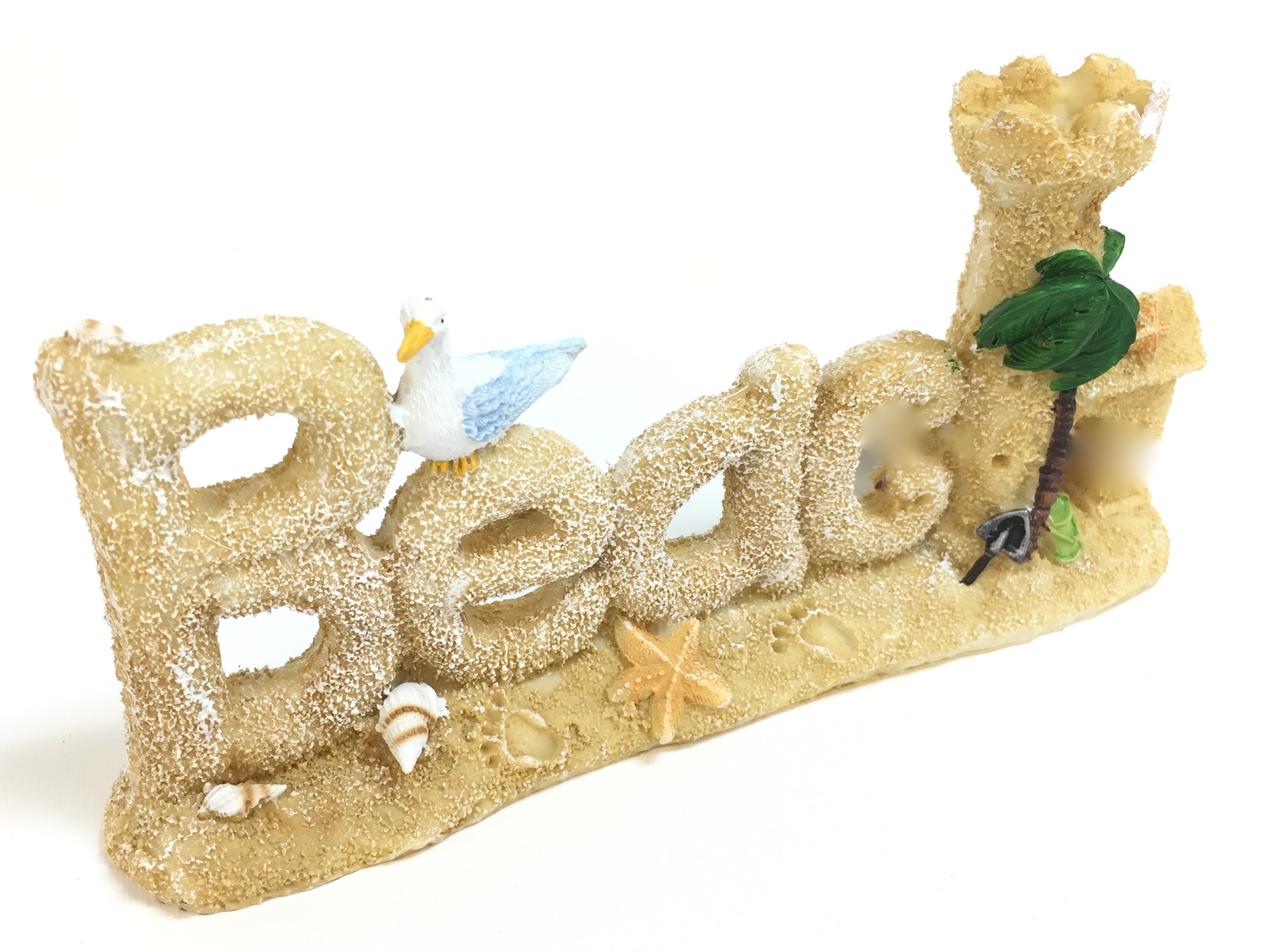Sand Beach Castle Sculpture 8"