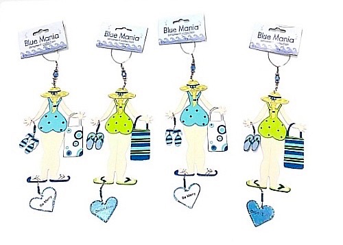 Cherished Memories Ornament Beach Bum SET/4