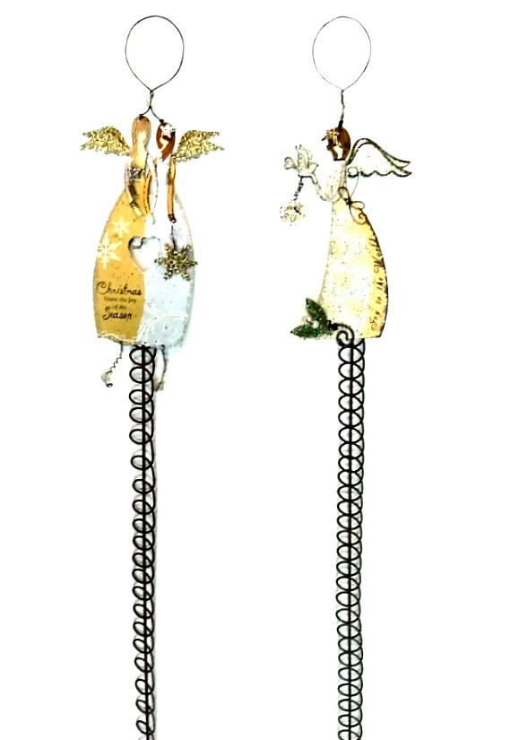 Christmas Angel Card Holder 2/A