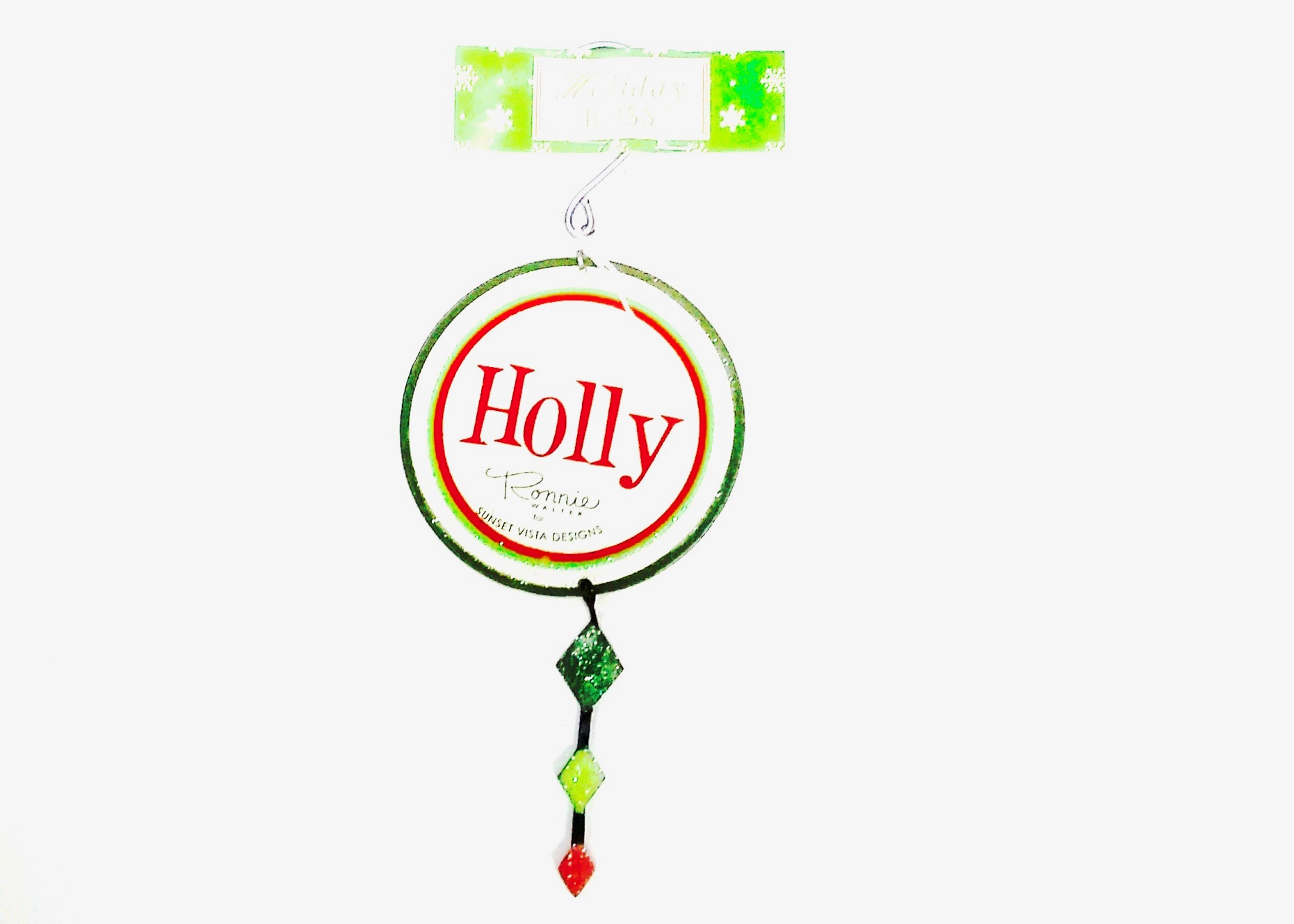 (image for) Holly Jolly Dual Sided Ornament