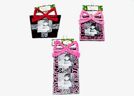 (image for) Girly Dazzle Frame Ornament