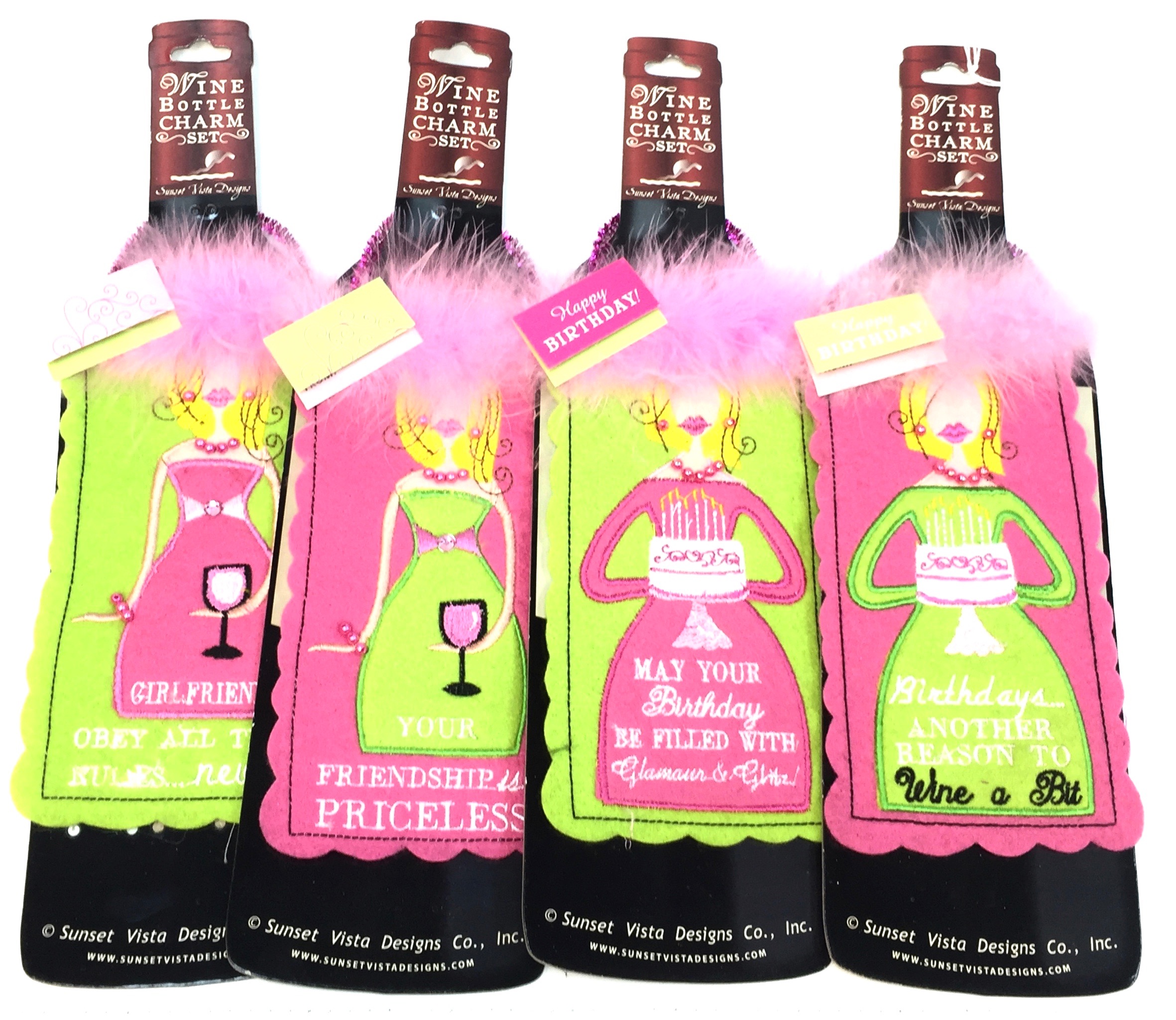 Birthday Bottle Charms Asst
