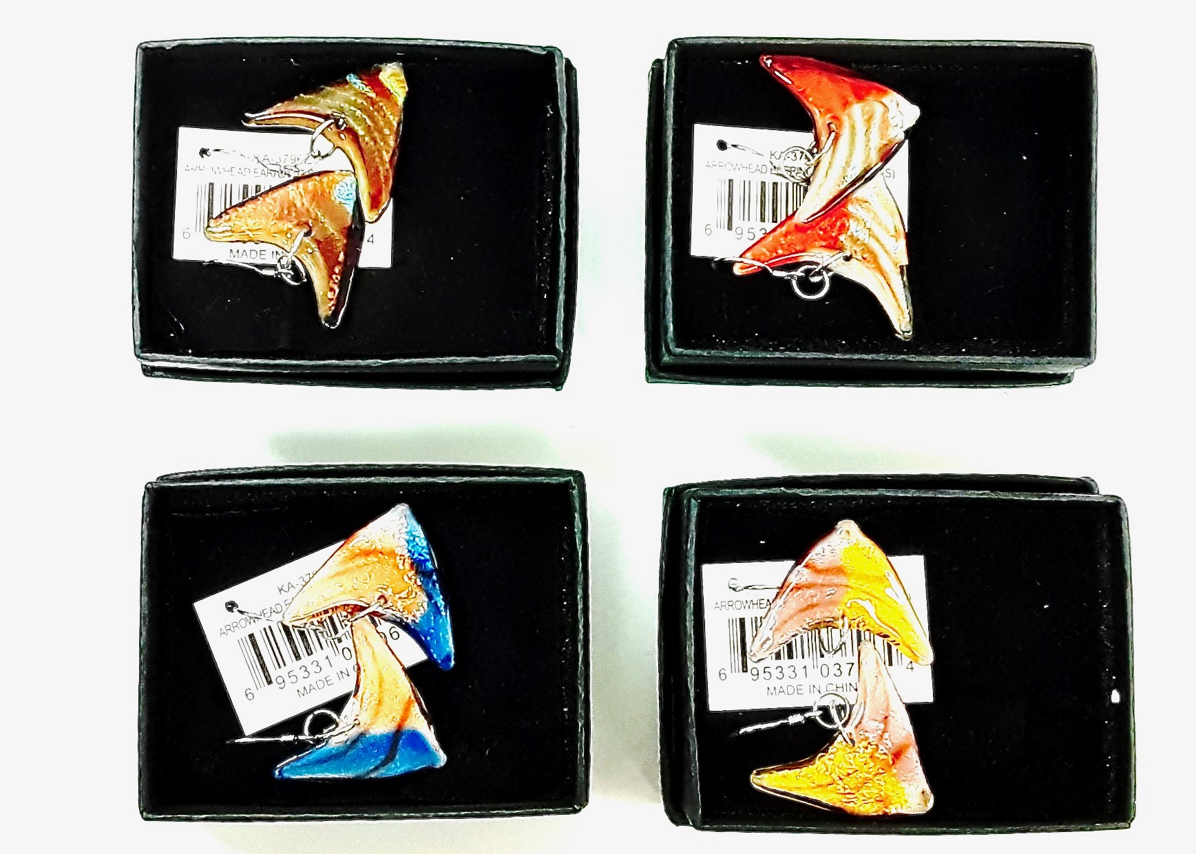 Arrow Head Earrings Asst