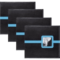 Metro 12x12 Scrapbook Black/Blue