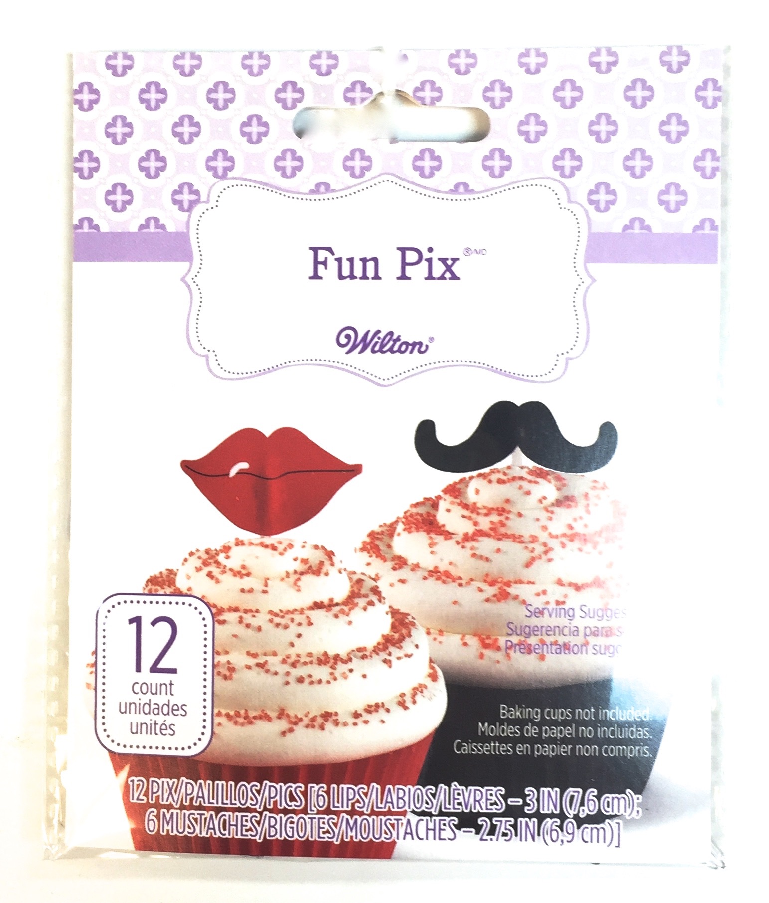 (image for) Lips/Stache Pix 24 Ct