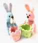 Easter Rabbit w/Egg Holder Set/2