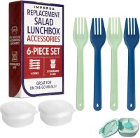 Impresa 6 Piece Lunch Box Accessories Set