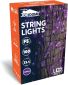 3PK 100 LED Purple String Lights