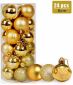 80mm 24CT Christmas Ornaments - CHAMPAGNE