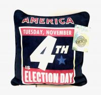 America Election Day Pillow