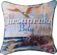 Chesapeake Bay Pillow 18x18