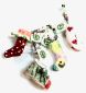 Playful Clay Collection - Set/4 Christmas Boots