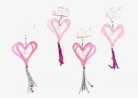 Hot Pink Holiday Collection - S/4 Hearts