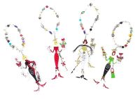 Jar Candle Charms Queen Set/4