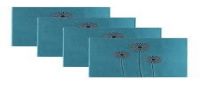 Crazy Daisy Embroidered 12x12 Scrapbook Teal